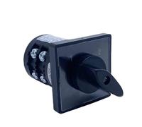 Two Position HZ5B-20/2 Changeover Rotary Cam Switch 20A 2 Poles 8 Terminals Silver Contact Control Circuit
