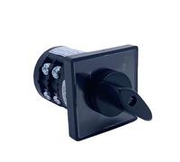 Two Position HZ5B-20/2 Changeover Rotary Cam Switch 20A 2 Poles 8 Terminals Silver Control Circuit