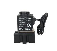 Two-Position Two-Way Plastic Solenoid Valve 2P025-08BIG/2P02508-06 Control 1Pcs(2P025-06-DC24V)