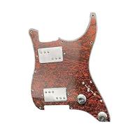 Two Push-Pull Coil Splitting Pickguard Prewired Pickguard HH Loaded Pickguard 7.5K/15K Pickguard Guitar Parts