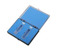 Two Quartz Cuvettes 10mm Path for 751 722 Spectrophotometer with 600C Heat Resistance and 190 2500nm Spectral Range