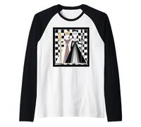 Two Queens Art Inspired BY Chess Raglan Baseball Tee