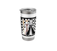Two Queens Art Inspired BY Chess Stainless Steel Insulated Tumbler