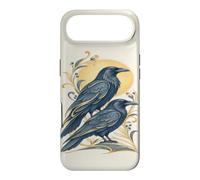 Two Ravens Celestial Bird Lover Moon Nature Raven Case for iPhone Air