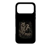 Two Reasons To Lock Your Trash Raccoon Wildlife Case for iPhone 17 Pro Max