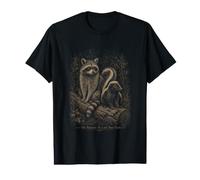 Two Reasons to Lock Your Trash Raccoon Wildlife Value Graphic T-Shirt