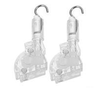 Two Replacement Metal Blinds Tilt Mechanisms with D Shaped Gear Connectors, Construction for Long Lasting Use in Window Blind Maintenance and Repair