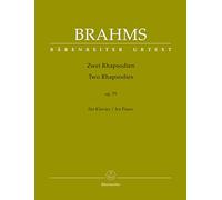 Two Rhapsodies for Piano Op.79
