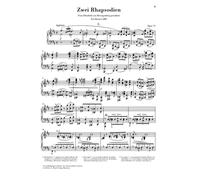 Two Rhapsodies op. 79 piano Urtext Edition / revised edition / replaces HN 119 B