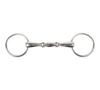 Two-ring snaffle bit for double break horse Harry's Horse 20 mm
