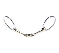 Two-ring snaffle bit for double break horse Harry's Horse