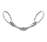 Two-ring snaffle bit for double break horse Harry's Horse