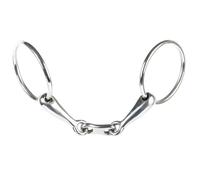 Two-ring snaffle bit for double break horse Harry's Horse
