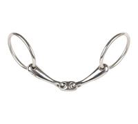 Two-ring snaffle bit for double break horse Harry's Horse