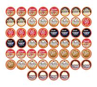 Two Rivers Coffee Dessert Coffee Pods Sampler Compatible with K Cup Brewers Including 2.0, Flavored Single Serve Variety Pack, 52 Count