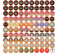 Two Rivers Coffee Pods Compatible with 2.0 Keurig K-Cup Brewers, Assorted Flavored Coffee, 100 Count (Pack of 1)