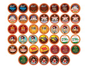 Two Rivers Hot Chocolate Pods, Single Serve Cocoa Variety Sampler Pack Compatible with 2.0 Keurig K-Cup Brewers, 40 Count
