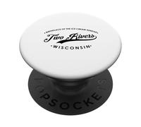 Two Rivers WI Birthplace of the Ice Cream Sundae PopSockets Adhesive PopGrip