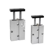 Two Rod Air Cylinder Double Acting with Magnet Pneumatic Cylinders TN10X10S TN16X20S TN20X30S TN25X50S 60S TN32X25S TN40 TN50 1Pcs(TN20,25mm Stroke)