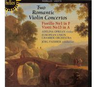 TWO ROMANTIC VIOLIN CONCERTOS NEW CD