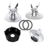 Two Sealing Gaskets and Coupling Kit Drive Studs Pins Slings, Compatible for Oster, Compatible for Osterizer, Inserts 4961, 4980 Bottom Cover 4902