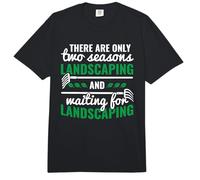 Two Seasons Landscaping Waiting for Landscaping Comfort Colors Adult Heavyweight T-Shirt