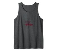 Two Seats One Ride Vintage Racing Car Enthusiast Tank Top, Men, Dark Heather Grey, XXL