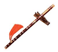 Two Section Flute An Adult Musical Instrument. Professional bamboo flute instrument(C)