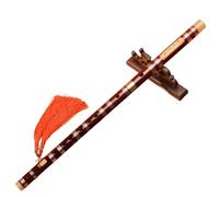 Two Section Flute An Adult Musical Instrument. Professional bamboo flute instrument(D)
