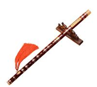 Two Section Flute An Adult Musical Instrument. Professional bamboo flute instrument(E)