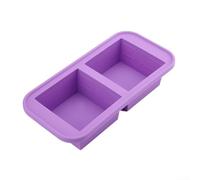 Two-Segment Silicone Storage Container With Snap-On Lid For Meal Prep For Soups Sauces And Foods Works In Oven And Microwave(P)