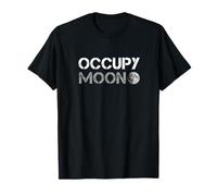 (Two Sided) Occupy Moon Not Mars, 2026 Moon Landing Mission T-Shirt