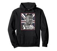 (TWO SIDED) Restore Britain - Political Leader Rupert Lowe Pullover Hoodie