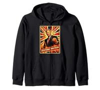 (TWO SIDED) RESTORE BRITAIN - Proper Government, Rupert Lowe Zip Hoodie