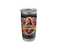 (Two Sided) Restore Britain - Restore The Empire, Royal Lion Stainless Steel Insulated Tumbler