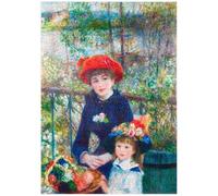 Two Sisters (On The Terrace) (1881) By Pierre-Auguste Renoir - Premium 1000 pieces Puzzle - MyPuzzle special collection from Æpyornis