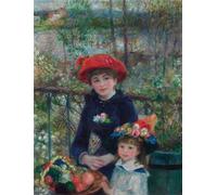 Two Sisters, on the Terrace - Pierre-Auguste Renoir 1000 Piece Jigsaw Puzzle