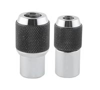 Two Size Steel Tap Socket Kits for Manual Wrenches Adjustable Sleeve Extractor Compatibles with 3/8" Square Drive Tool Tap Socket