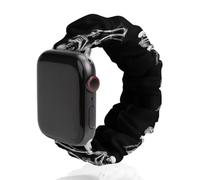 Two Skeletons Embracing Elastic Smartwatch Replacement Bands