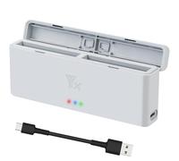 Two Slot Fast Charging Battery Charging For Camera With LED Indicators And Charging Box
