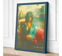 Two Souls, One Light Modern Canvas Wall Art Print 24x16 Inch (61 x 41 cm)