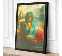 Two Souls, One Light Modern Canvas Wall Art Print 24x16 Inch (61 x 41 cm)