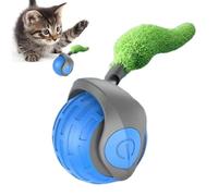 Two-Speed Mobile Cat Toy Ball - Smart Cat Toy with Tail | Interactive Hunting Toy on Wheels Cat Ball Cat Ball Smart Cat Ball with 2 Speeds