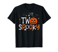 Two Spooky Second Birthday Baby Boy Girl 2nd Child Halloween Value Graphic T-Shirt