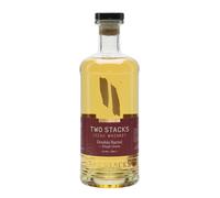 Two Stacks Double Barrel Single Grain Irish Whiskey 700ml, 43% ABV - Light, elegant, with baked pear, orange, almond, and subtle sherry spice notes