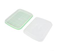 Two-Stage Germination Tray for Microgreen Farmers and Hobbyists Growing Wheatgrass Broccoli Alfalfa Radish and Green Peas