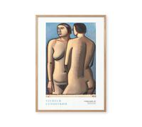 Two Standing Models 70x100 Poster
