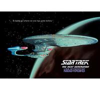 Two Stars STAR TREK POSTER USS ENTERPRISE (1701-D) (101,6cm x 68,5cm)