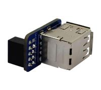 Two Story USB Port Link Consistent 9 Pin Mainboard Associations For Office Equipment USB Port Expansion Test Set