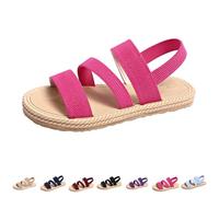 Two Strap Flat Sandals Womens Womens Slip On Sandals Summer Beach Shoes Soft Sole Student Sandal Outdoor Walking Slippers Open Toe Round Toe Slides Indoor House Slippers Comfy Water Shoes